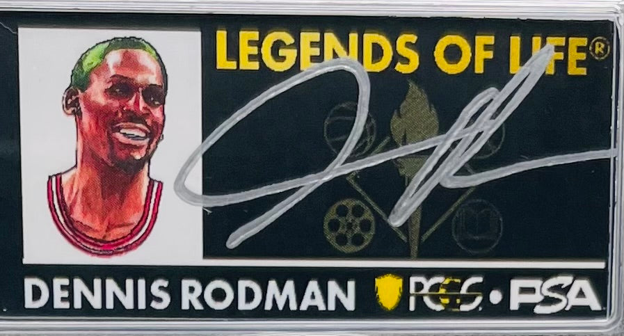 2024 $1 American Silver Eagle PCGS MS70 FDOI Legends of Life NBA Hall of Fame Dennis Rodman Signed (Rare 1 of 20)