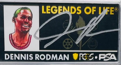 2024 $1 American Silver Eagle PCGS MS70 FDOI Legends of Life NBA Hall of Fame Dennis Rodman Signed (Rare 1 of 20)