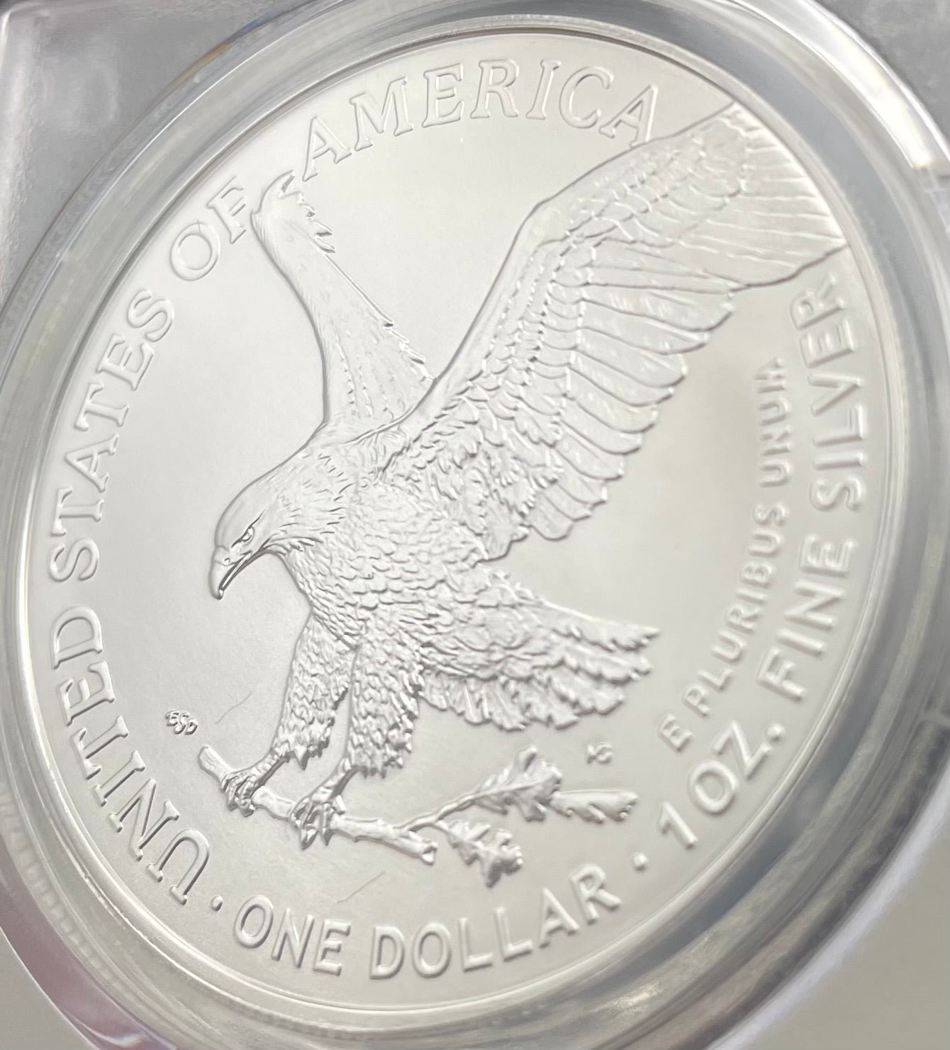 2024 $1 American Silver Eagle PCGS MS70 FDOI Legends of Life MLB Hall of Fame Edgar Martinez Signed Label Mint Condition (Rare 1 of 15)