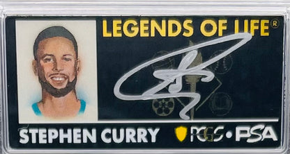 2024 $1 American Silver Eagle PCGS MS70 FDOI Legends of Life NBA Hall of Fame Stephen Curry Signed Label Mint Condition (Rare 1 of 20)