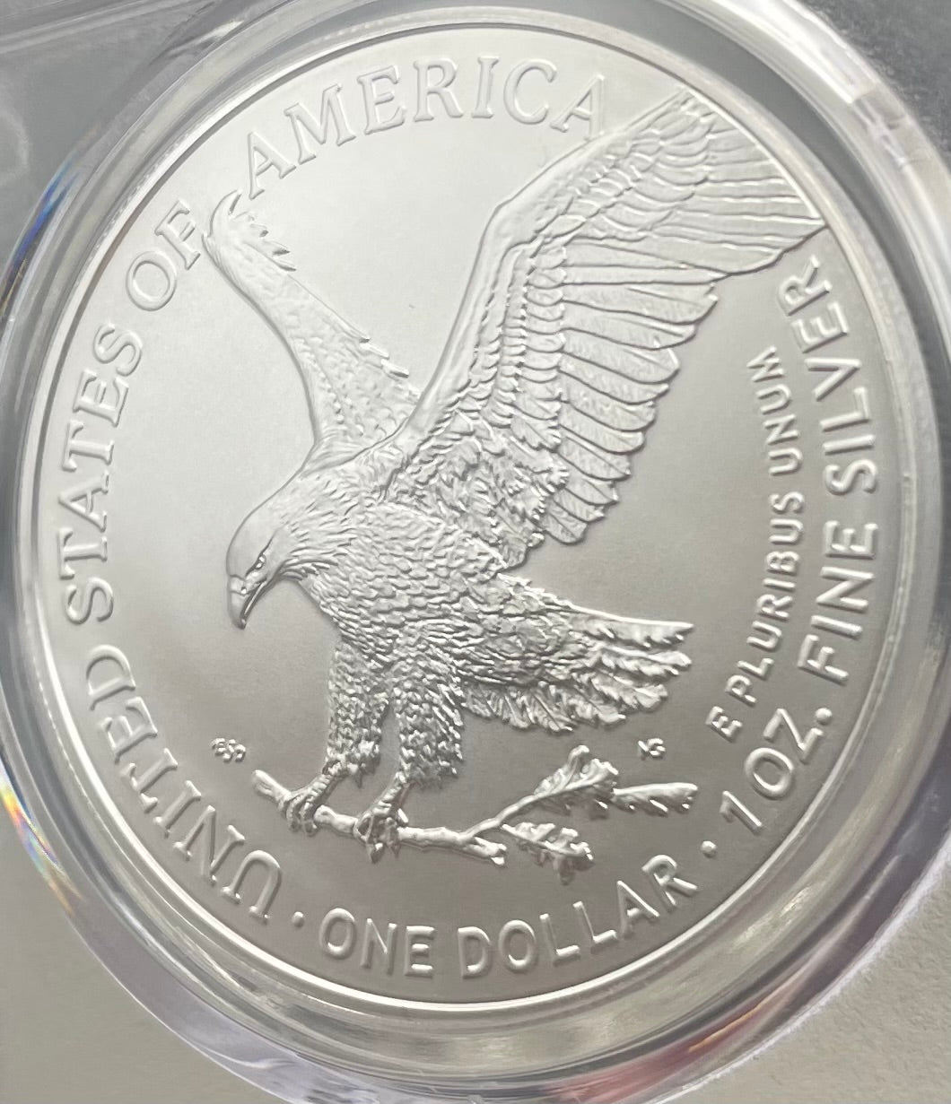 2024 $1 American Silver Eagle PCGS MS70 FDOI Legends of Life NBA Hall of Fame Stephen Curry Signed Label Mint Condition (Rare 1 of 20)