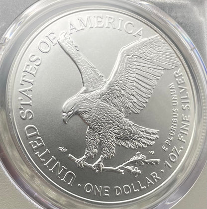 2024 $1 American Silver Eagle PCGS MS70 FDOI Legends of Life NBA Hall of Fame Bernard King Signed Label Mint Condition (Rare 1 of 15)