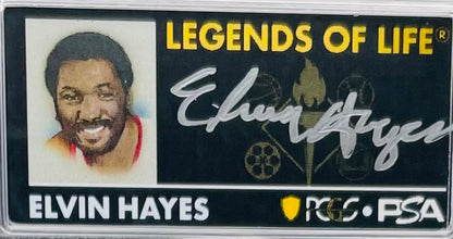 2024 $1 American Silver Eagle PCGS MS70 FDOI Legends of Life NBA Hall of Fame Elvin Hayes Signed Label (Rare 1 of 15)