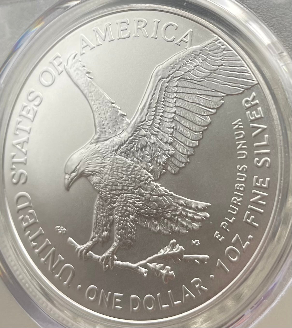 2024 $1 American Silver Eagle PCGS MS70 FDOI Legends of Life NBA Hall of Fame Elvin Hayes Signed Label (Rare 1 of 15)