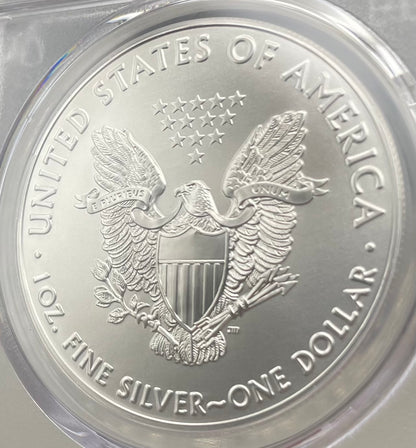 2020 $1 American Silver Eagle PCGS MS70 First Strike Legends of Life MLB Hall of Fame Andre Dawson Signed Label Mint Condition (1 of 35)