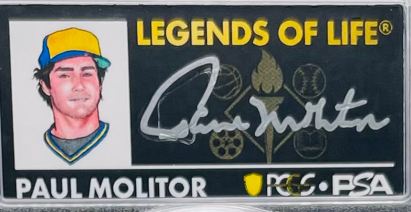 2024 $1 American Silver Eagle PCGS MS70 FDOI Legends of Life MLB Hall of Fame Paul Molitor Signed Label Mint Condition (Rare 1 of 15)