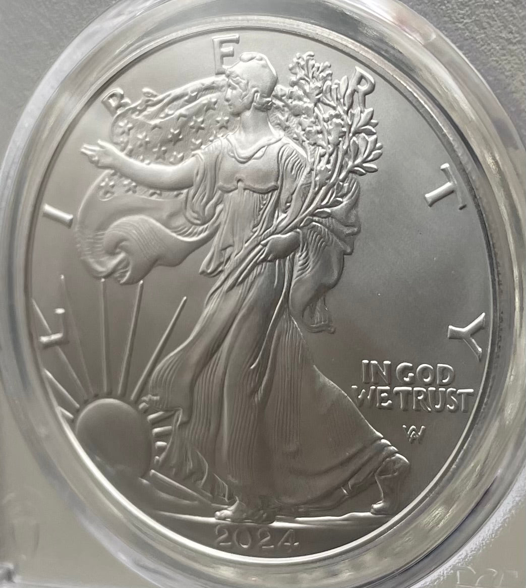 2024 $1 American Silver Eagle PCGS MS70 FDOI Legends of Life MLB Hall of Fame Paul Molitor Signed Label Mint Condition (Rare 1 of 15)