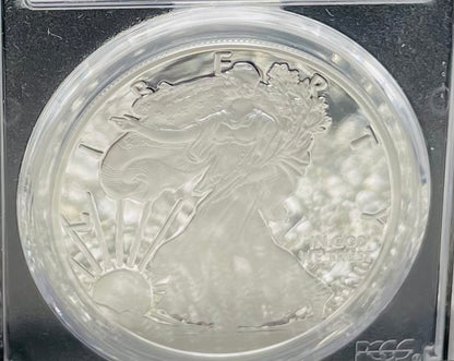 Proof 2019 (W) $1 American Silver Eagle PCGS PR70DCAM FDOI (Denver) Master Designer Cleveland Signed (1 of 213)