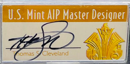 Proof 2019 (W) $1 American Silver Eagle PCGS PR70DCAM FDOI (Denver) Master Designer Cleveland Signed (1 of 213)