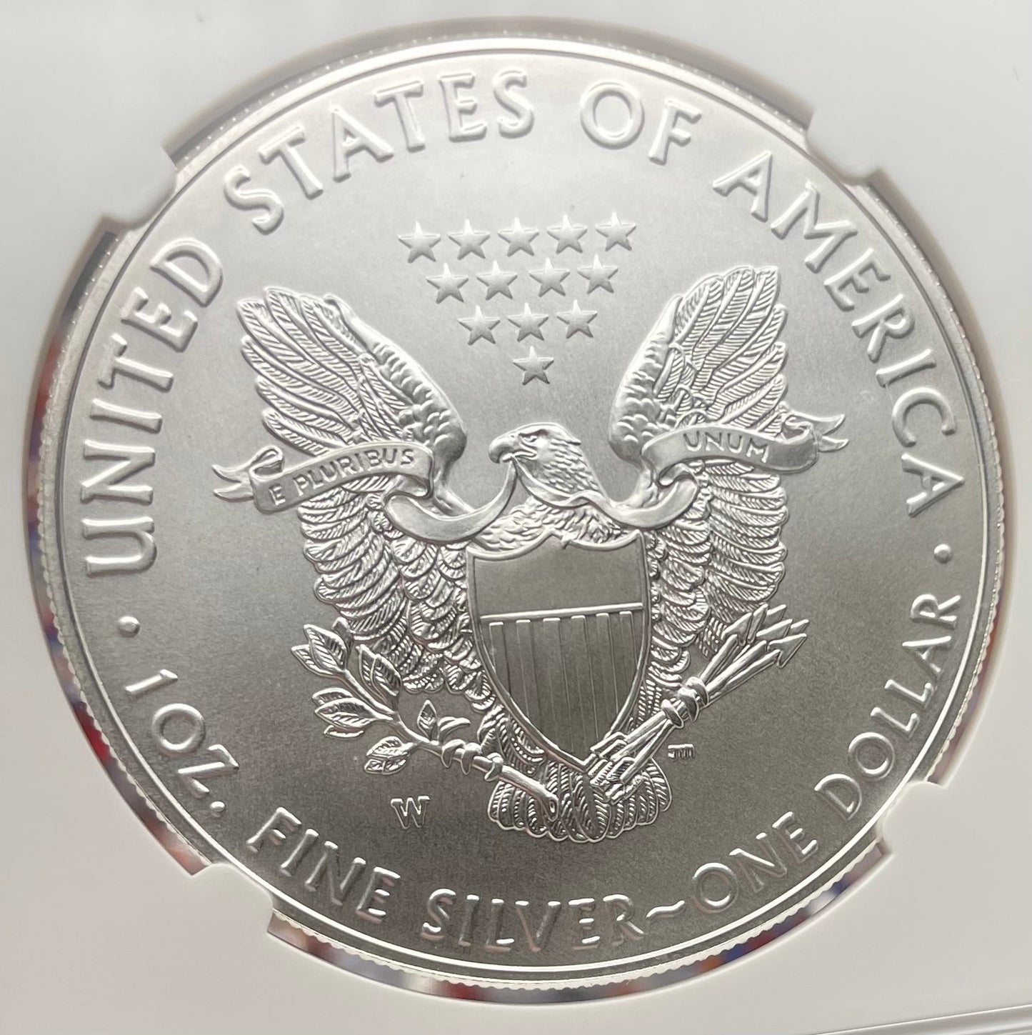 Burnished 2017 (W) $1 American Silver Eagle NGC MS70 Rare Premier Select Series Label Mint Condition