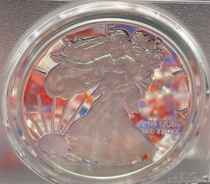 Proof 2020 (W) $1 American Silver Eagle PCGS PR70DCAM FDOI (Philadelphia) Master Designer Cleveland Signed (1 of 485)