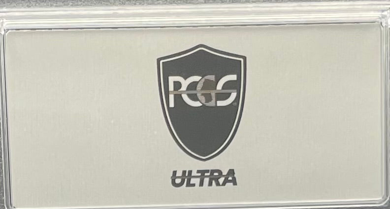 Burnished 2022 (W) $1 American Silver Eagle PCGS SP70 US Mint Private Auction Ultra Breaks Silver Foil Label Mint Condition (1 of 1,335)