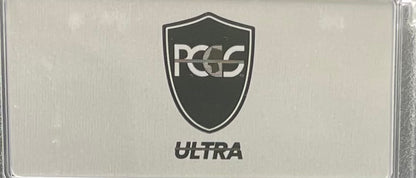 Burnished 2022 (W) $1 American Silver Eagle PCGS SP70 US Mint Private Auction Ultra Breaks Silver Foil Label Mint Condition (1 of 1,335)