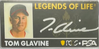 2024 $1 American Silver Eagle PCGS MS70 FDOI Legends of Life MLB Hall of Fame Tom Glavin Signed Label Mint Condition(Rare 1 of 15)