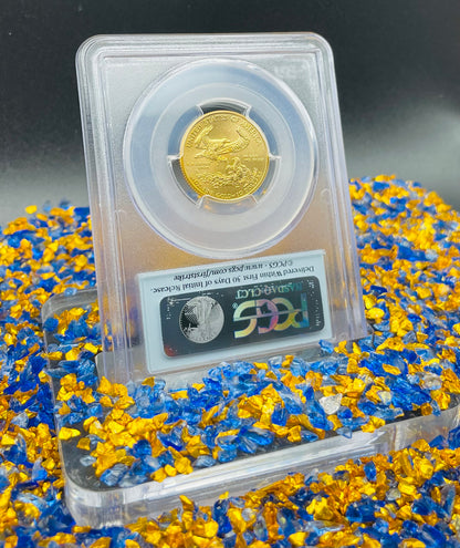 2013 $10 American Gold Eagle PCGS MS70 First Strike Flag Label (Rare 1 of 754)