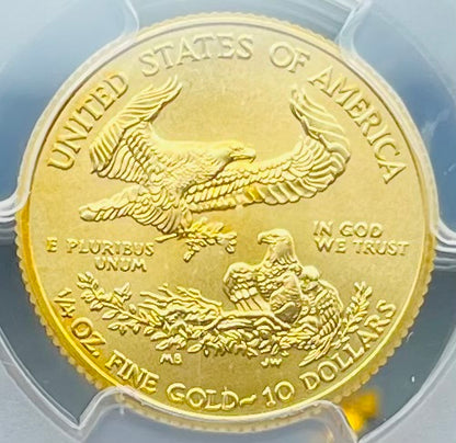 2013 $10 American Gold Eagle PCGS MS70 First Strike Flag Label (Rare 1 of 754)
