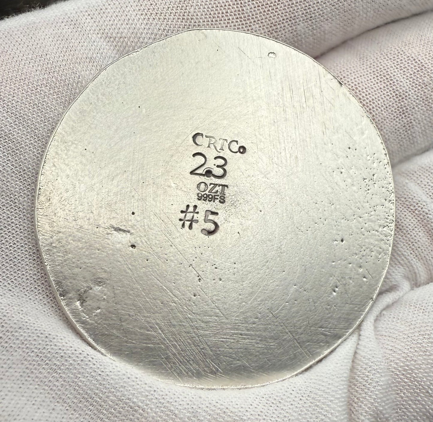 'Plundering Pirate Hector' Hand Crafted 2.3 Troy Ounce .999 Fine Silver Round Antique Finish Includes Treasure Chest, Capsule & COA Mint Condition Limited Edition (1 of 50)