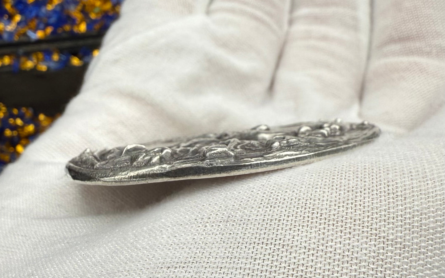 Pirate Deck Boss The Dead Bosun 2025 1.8 Troy Ounce .999 Fine Silver Round Hand Crafted Includes Wood Treasure Chest, Capsule & COA Mint Condition Limited Edition (1 of 25)