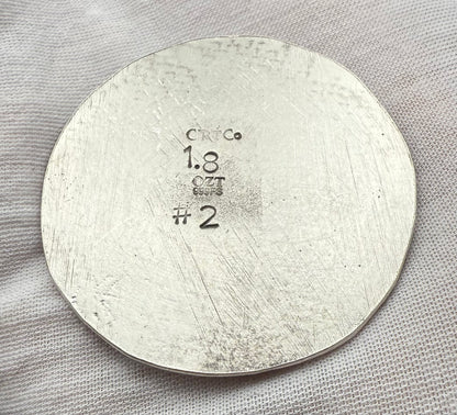 Pirate Deck Boss The Dead Bosun 2025 1.8 Troy Ounce .999 Fine Silver Round Hand Crafted Includes Wood Treasure Chest, Capsule & COA Mint Condition Limited Edition (1 of 25)