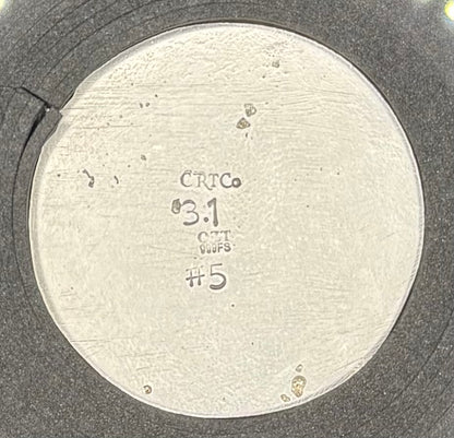 'The Pirate Captain's Curse/ Hand Crafted 3.1 Troy Ounce .999 Fine Silver Round Pirate Skull Sword Design Antique Finish Includes Wood Treasure Box, Capsule & COA Mint Condition Limited Edition (1 of 15)