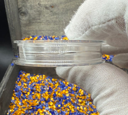 'Fishface Cursed Pirate Captain Jones' Hand Crafted 1.75 Troy Ounce .999 Fine Silver Round 3 Piece Set Antique Finish Includes Wood Treasure Chest, Capsule & COA Mint Condition Limited Edition 1 of  20