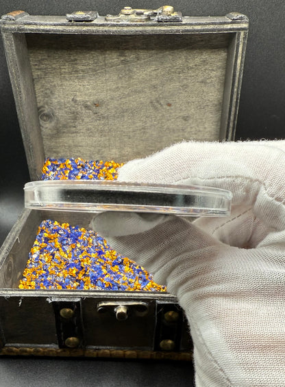 '1492 The Kraken' Pirate Treasure Hand Crafted by Peculiar Coins 27 Gram .999 Fine Silver Round Spanish Shield Design Antique Finish Includes Wood Treasure Chest, Capsule & COA Mint Condition