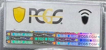 Proof 2024 Niue Silver $2 PCGS PR70DCAM NFC Tech Disney's Mufasa & Simba The Lion King Colorized Gilded Gold Blue Label (Rare 1 of 10)