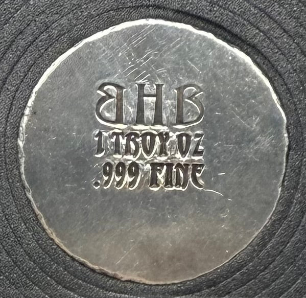 Snake Cycle of Life - Hand Crafted by Black Hand Bullion 1 oz .999 Fine Silver Round Antique Finish Includes Wood Treasure Chest, Capsule & COA Limited Edition