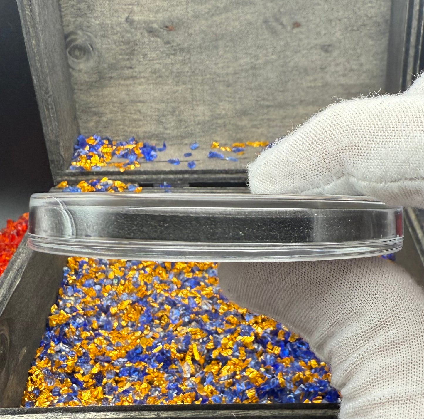 Snake Cycle of Life - Hand Crafted by Black Hand Bullion 1 oz .999 Fine Silver Round Antique Finish Includes Wood Treasure Chest, Capsule & COA Limited Edition