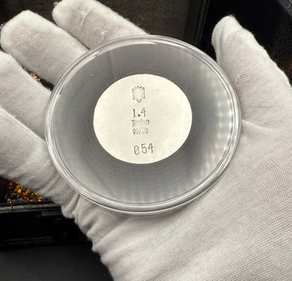 'Defender of Liberty' Hand Crafted by Reckless Metals 1.4 oz .999 Fine Silver Round Antique Finish Includes Wood Treasure Chest, Capsule & COA Mint Condition Limited Edition 1 of 61