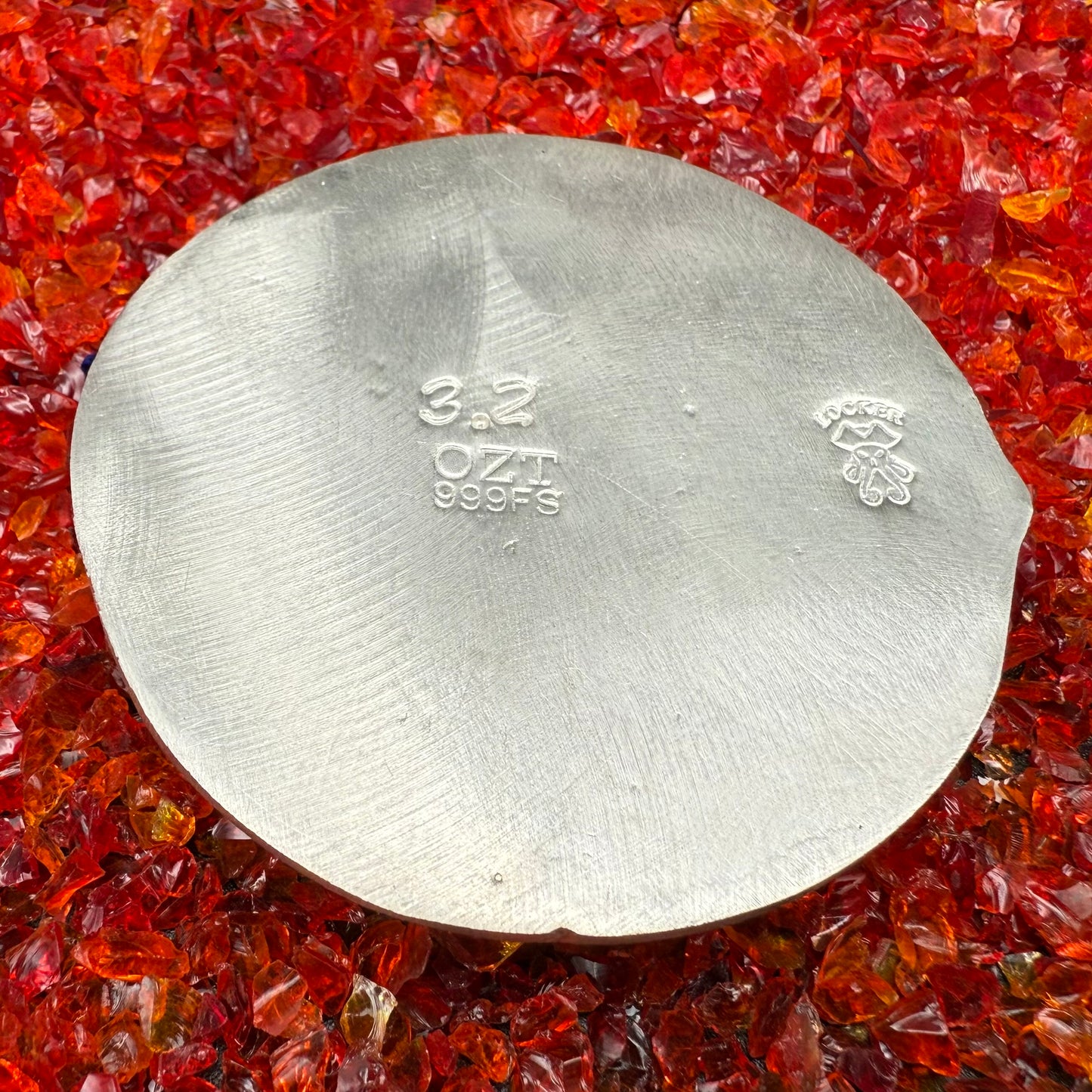 'Louisiana Nights' Hand Crafted by Locker Mint 3.2 oz .999 Fine Silver Round Antique Finish Includes Wood Display Case, Capsule & COA Mint Condition Limited Edition