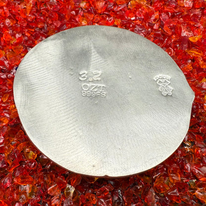 'Louisiana Nights' Hand Crafted by Locker Mint 3.2 oz .999 Fine Silver Round Antique Finish Includes Wood Display Case, Capsule & COA Mint Condition Limited Edition