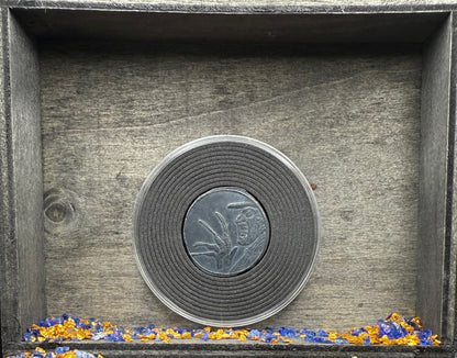 'Freddy Krueger Sweet Dreams' Hand Crafted by Hard Knox Metals 1 oz .999 Fine Silver Round Oxidized Finish Includes Wooden Treasure Box, Capsule & COA Limited Edition