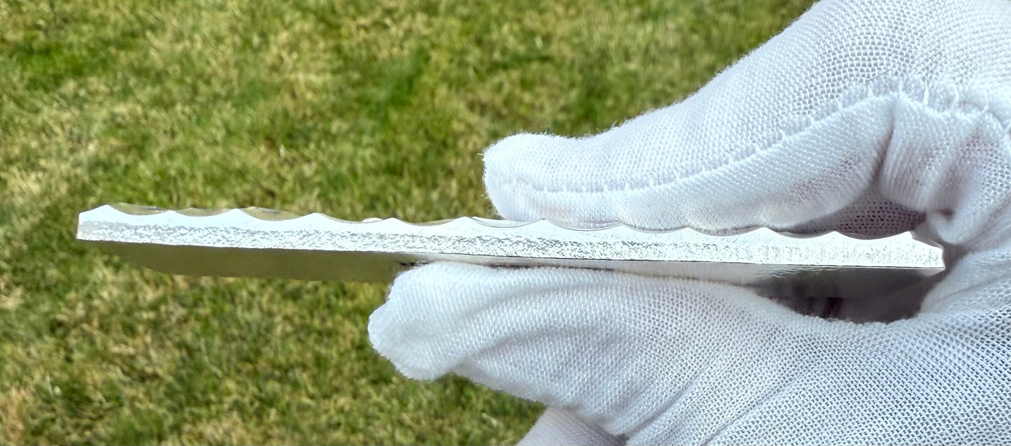 'Honey Bar' 4.14 oz .999 Fine Silver Bar, Hand Crafted by St Bee's in England, Shiny Finish, Includes Wood Treasure Chest, COA, Mint Condition, Limited Edition