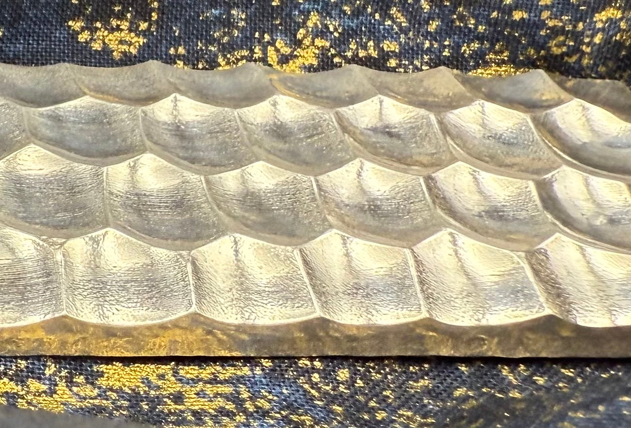 'Honey Bar' 4.14 oz .999 Fine Silver Bar, Hand Crafted by St Bee's in England, Shiny Finish, Includes Wood Treasure Chest, COA, Mint Condition, Limited Edition