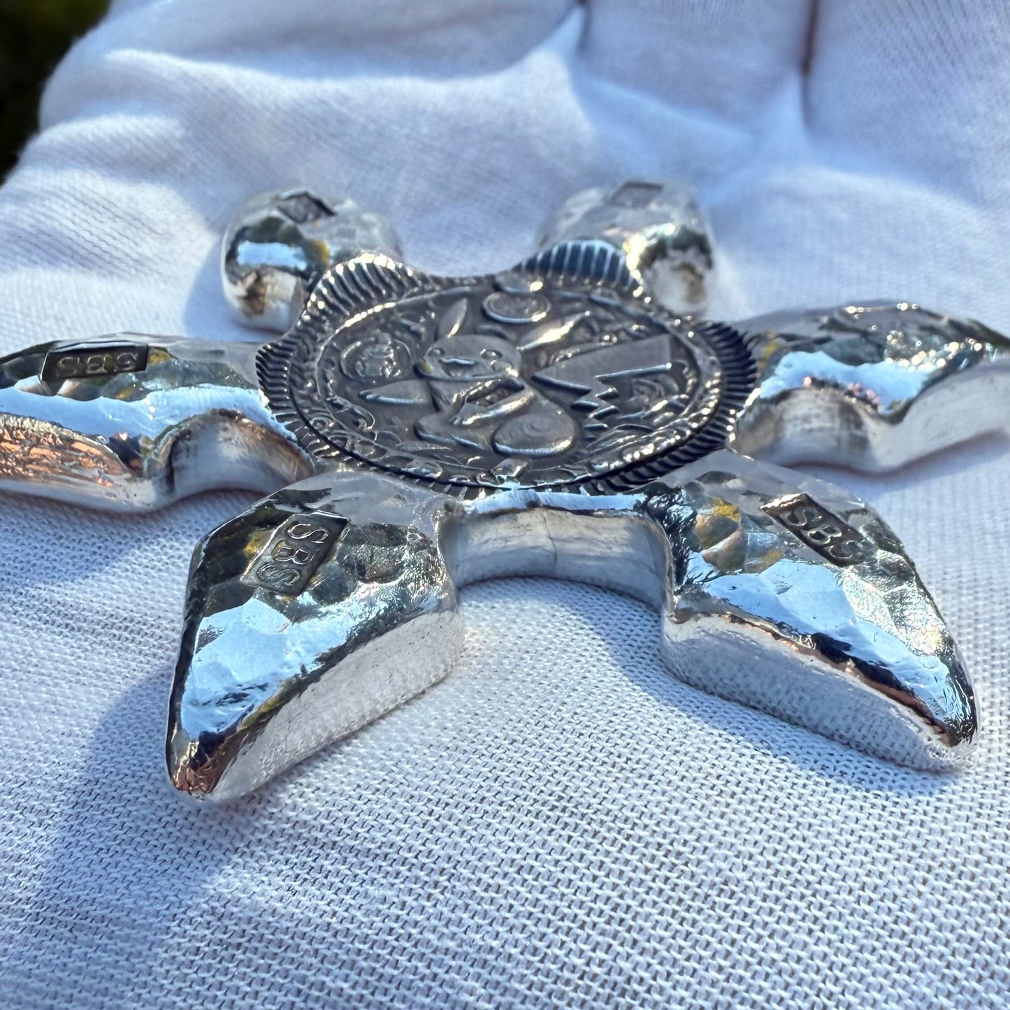 Pokémon 'Monster Pikachu Star' 5 oz .999 Fine Silver Star Hand Crafted by St Bee's in England, Shiny Finish, Includes Wood Display Box, Capsule, COA, Mint Condition (Prototype 1 of 1)