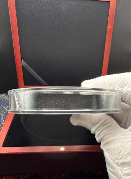 Pokémon 'Monster Pikachu Star' 5 oz .999 Fine Silver Star Hand Crafted by St Bee's in England, Shiny Finish, Includes Wood Display Box, Capsule, COA, Mint Condition (Prototype 1 of 1)