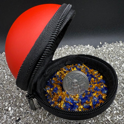 Pokémon ' Eevee' 1 oz .999 Pure Silver Round Hand Crafted by St Bee's in England, Satin Finish, Includes Poké Ball & COA, Mint Condition Limited Edition