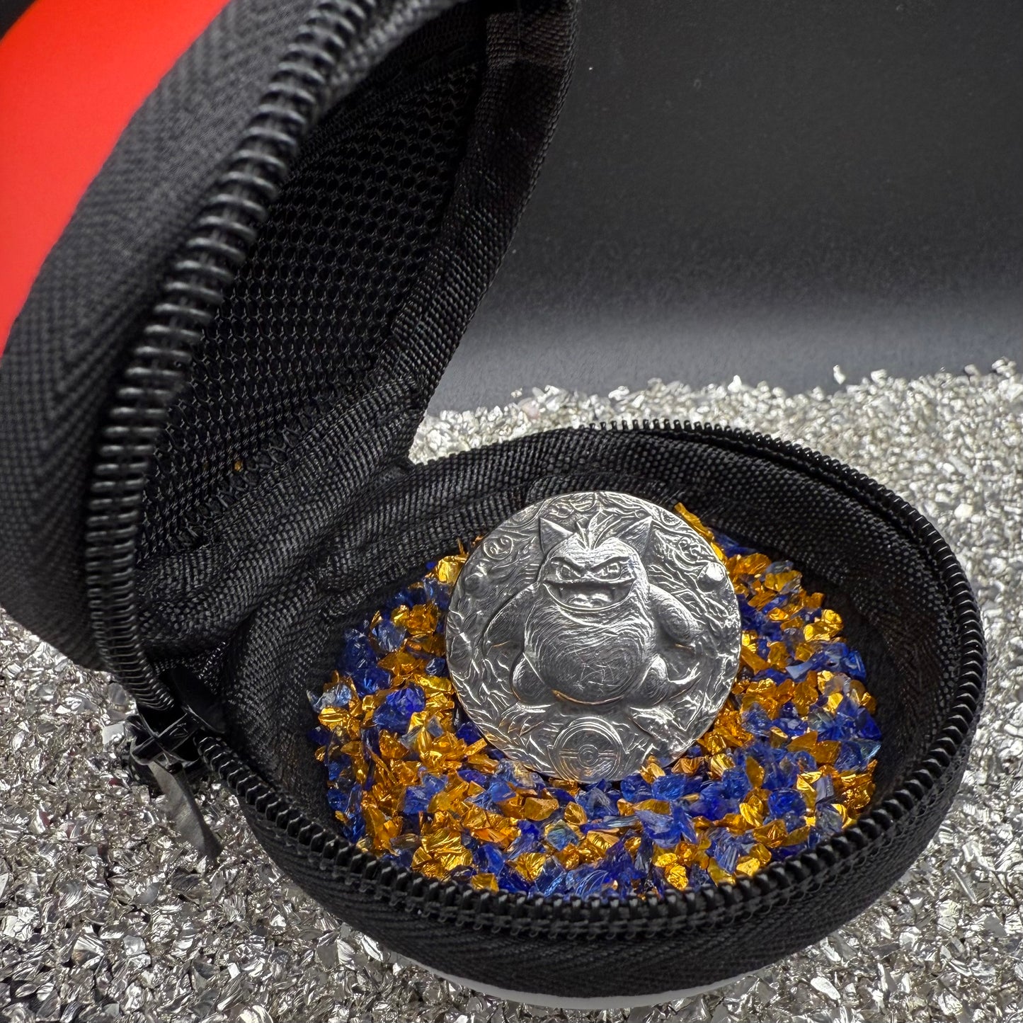 Pokémon ' Gengar' 1.05 oz .999 Pure Silver Round Hand Crafted by St Bee's in England, Satin Finish, Includes Poké Ball & COA, Mint Condition Limited Edition