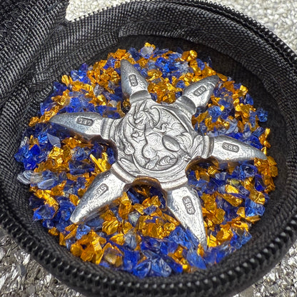 Pokémon 'Charizard Star' 1.08 oz .999 Fine Silver Star Hand Crafted by St Bee's in England, Shiny Finish, Includes Poké Ball & COA, Mint Condition, Limited Edition