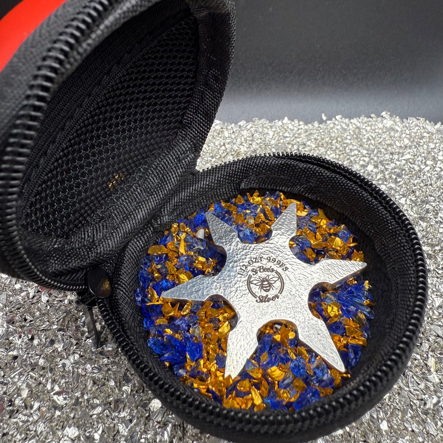 Pokémon 'Squirtle Star' 1.12 oz .999 Fine Silver Star Hand Crafted by St Bee's in England, Shiny Finish, Includes Poké Ball & COA, Mint Condition, Limited Edition