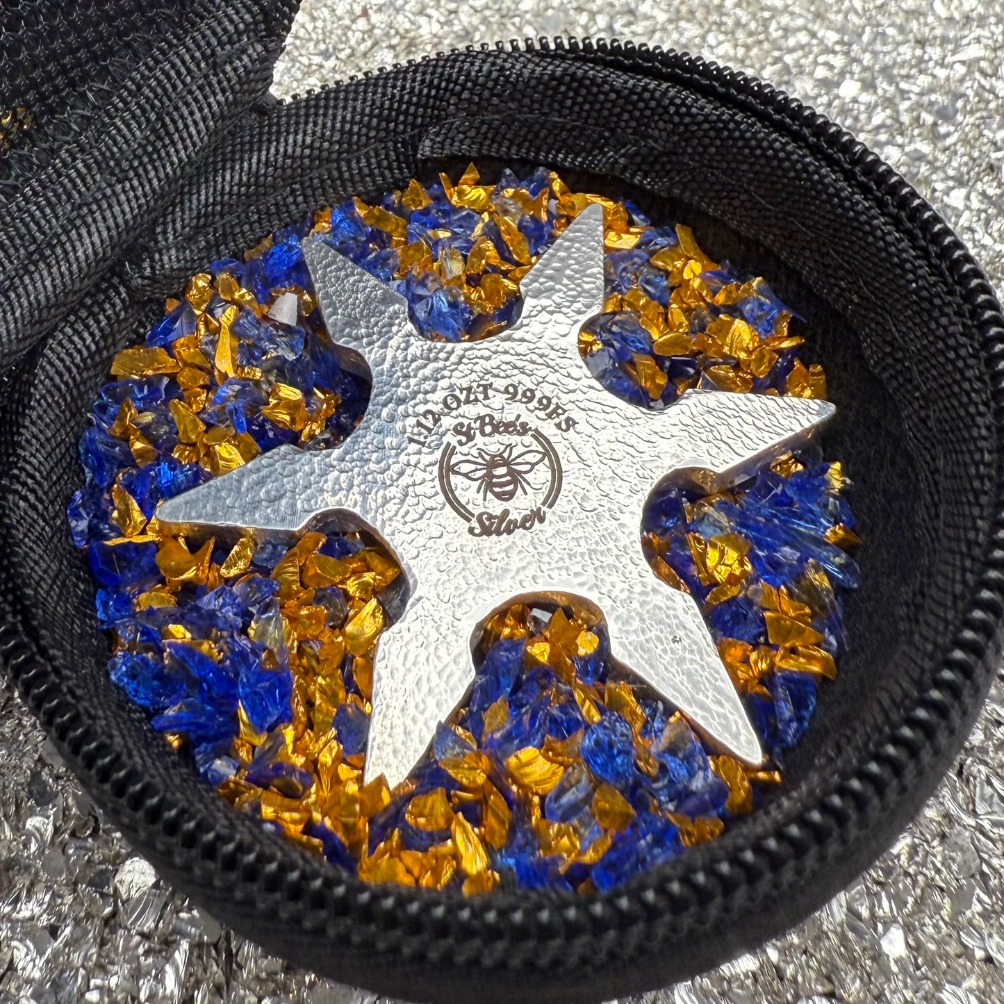 Pokémon 'Squirtle Star' 1.12 oz .999 Fine Silver Star Hand Crafted by St Bee's in England, Shiny Finish, Includes Poké Ball & COA, Mint Condition, Limited Edition