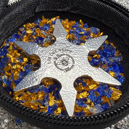 Pokémon 'Pikachu Star' 1.06 oz .999 Fine Silver Star Hand Crafted by St Bee's in England, Shiny Finish, Includes Poké Ball & COA, Mint Condition, Limited Edition