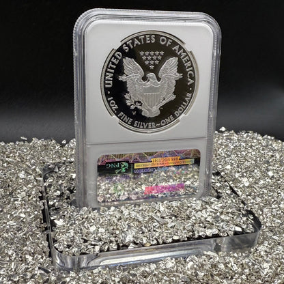 Proof 2010 (W) $1 American Silver Eagle NGC PF70UC Classic Brown Label (1 of 9,023)