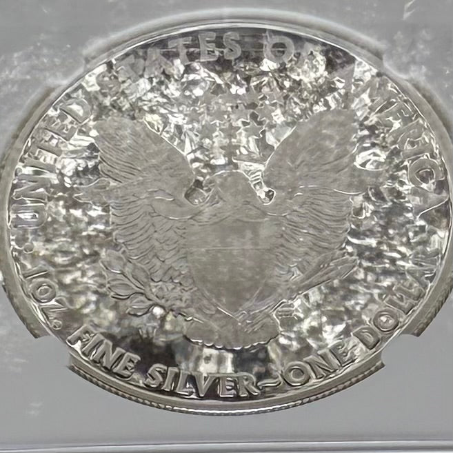 Proof 2010 (W) $1 American Silver Eagle NGC PF70UC Classic Brown Label (1 of 9,023)