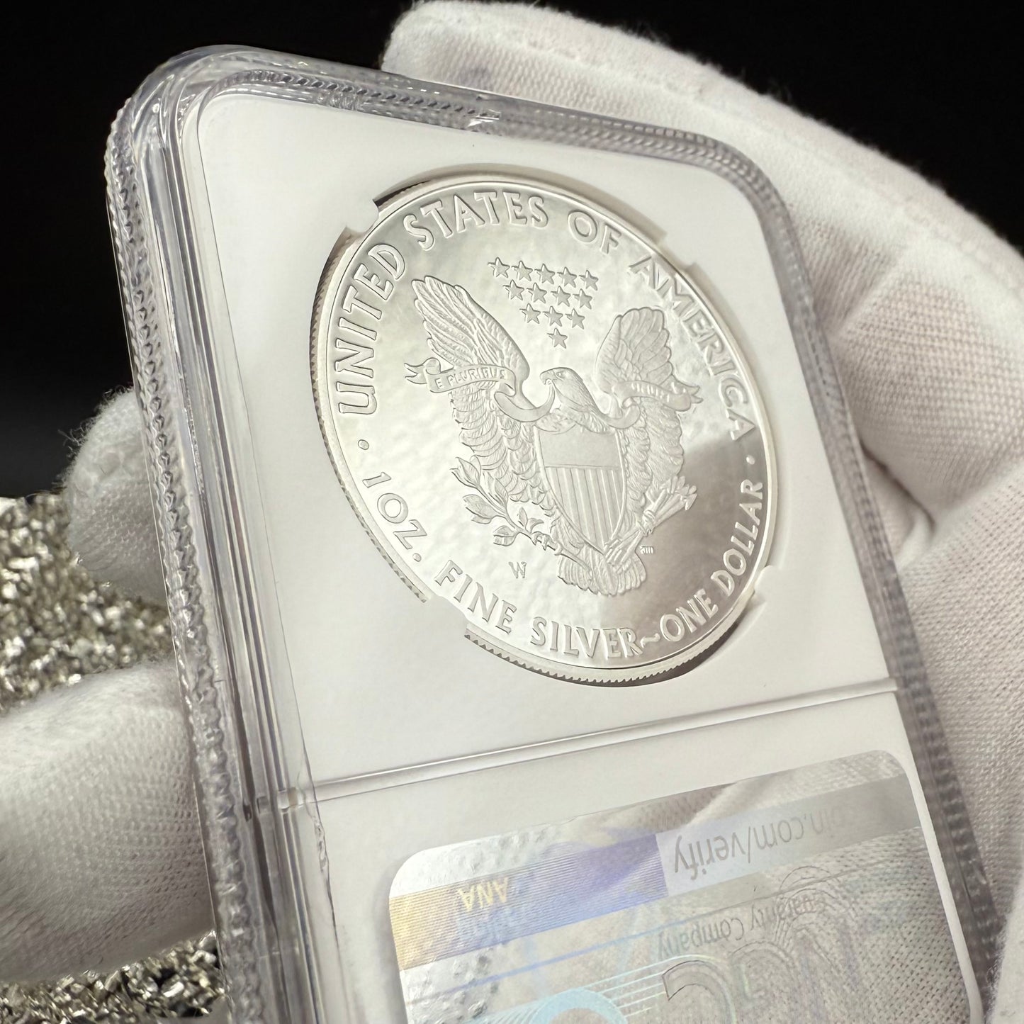 Proof 2011 (W) $1 American Silver Eagle NGC PF70UC 25th Anniversary Modern Brown Label Mint (1 of 9,295)