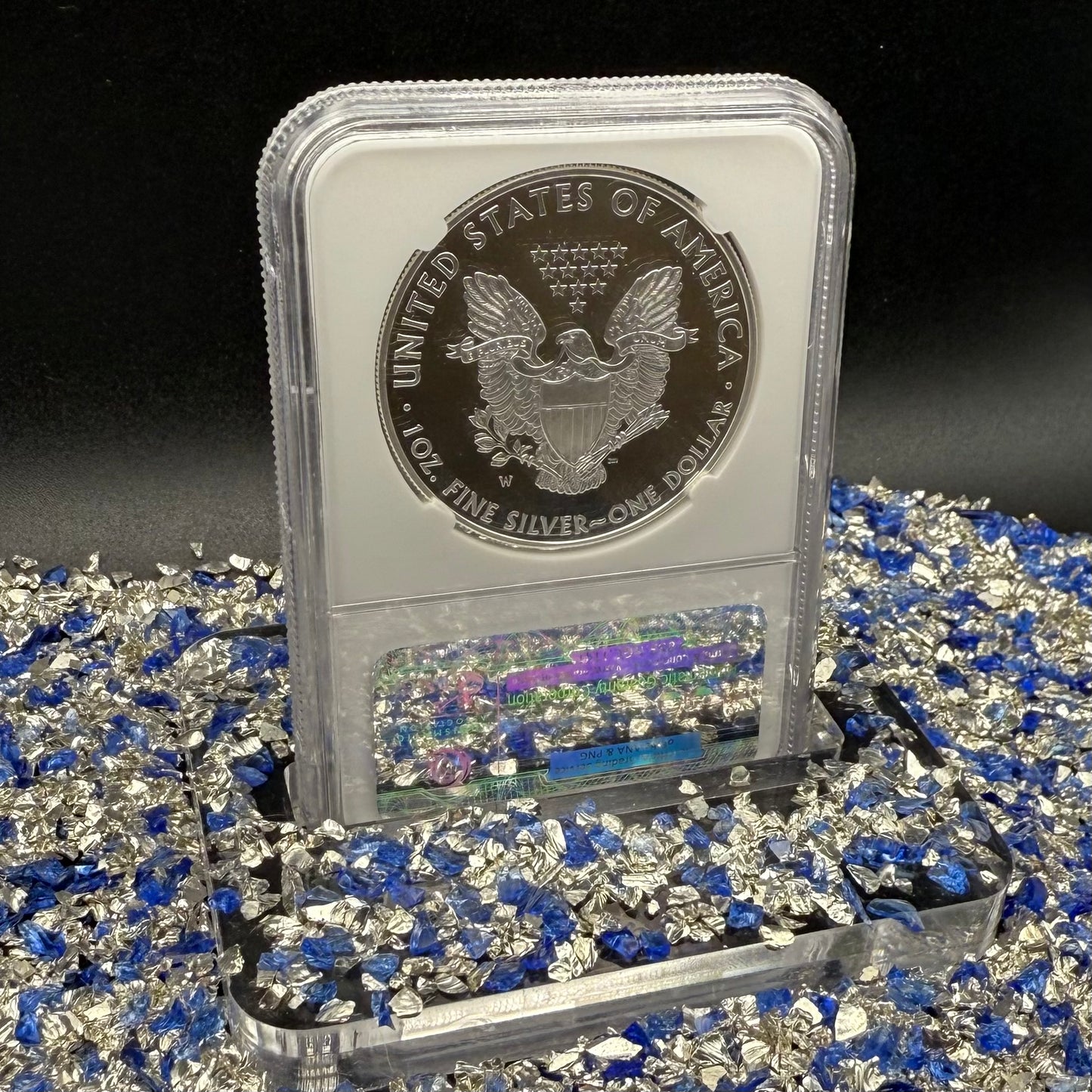 Proof 2012 (W) $1 American Silver Eagle NGC PF70UC First Releases Eagle Label White Holder (1 of 4,222)