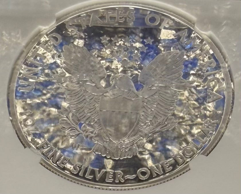 Proof 2012 (W) $1 American Silver Eagle NGC PF70UC First Releases Eagle Label White Holder (1 of 4,222)