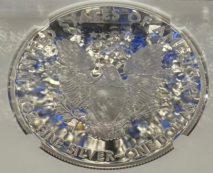 Proof 2013 (W) $1 American Silver Eagle NGC PF70UC First Releases Eagle Label White Holder (1 of 5,212)