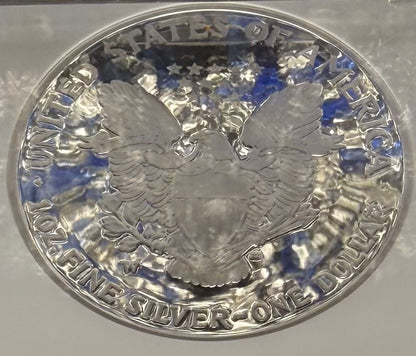 Proof 2007 (W) $1 American Silver Eagle NGC PF70UC Classic Brown Label Mint (1 of 10,245)